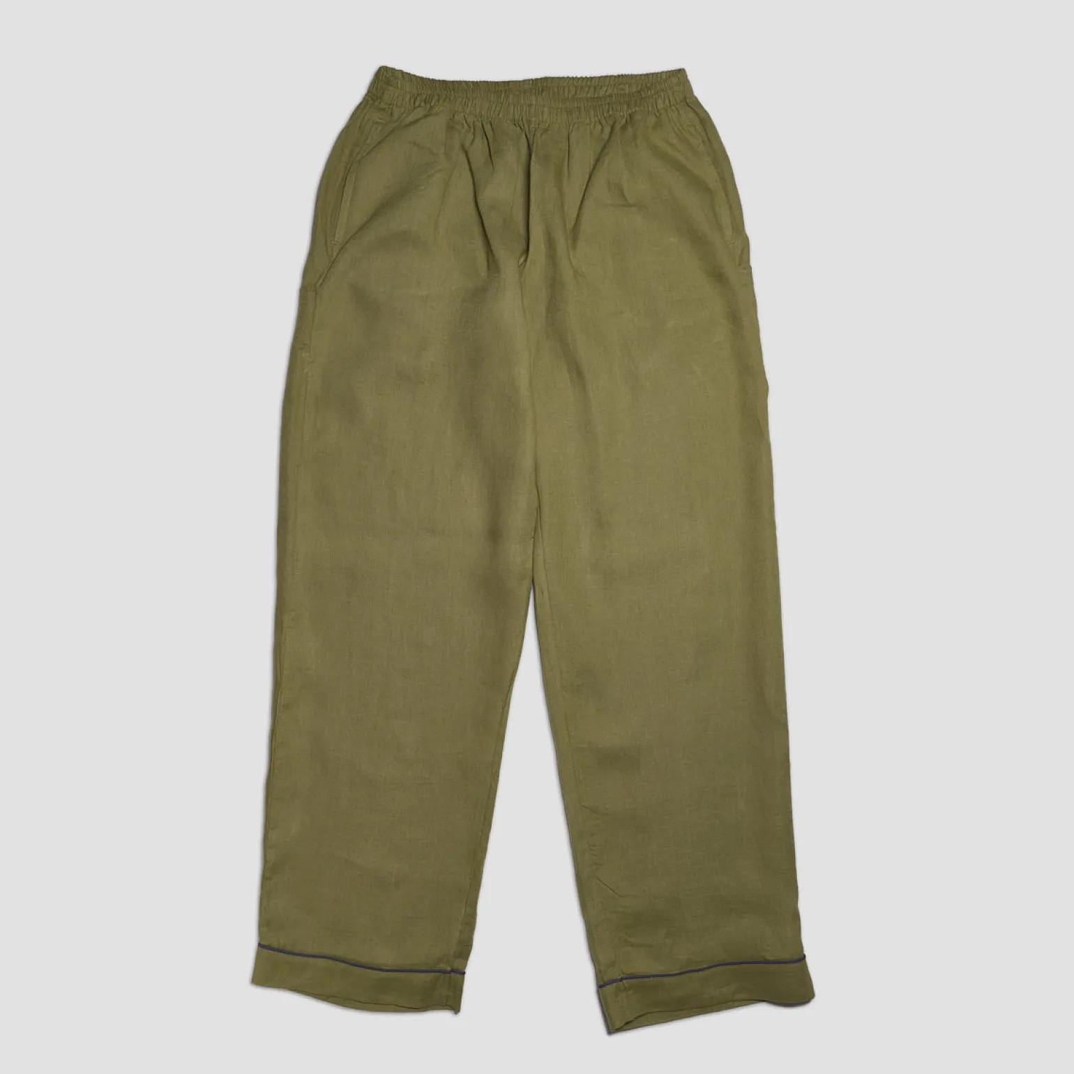 Men's Moss Linen Pajama Set