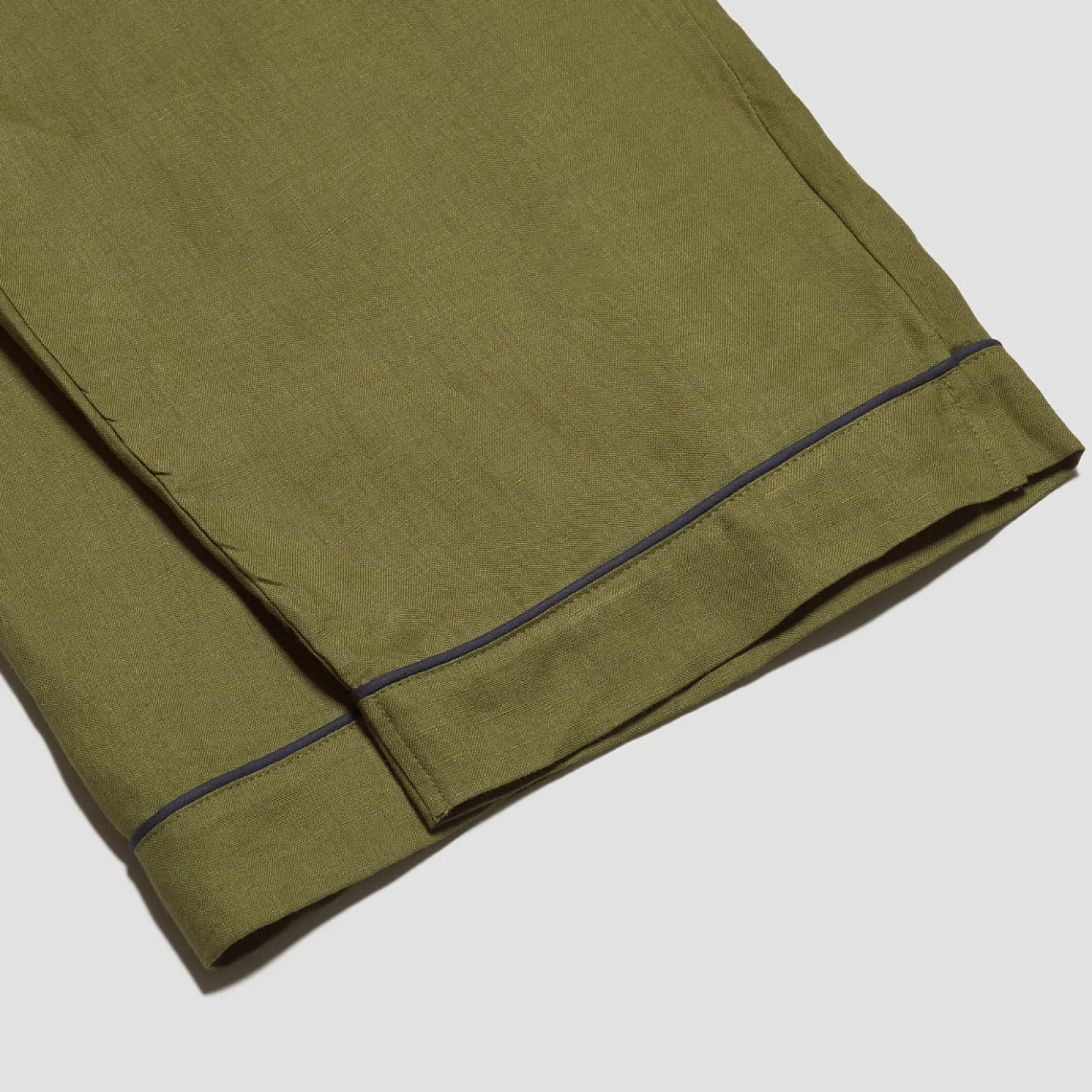 Men's Moss Linen Pajama Set