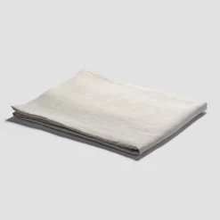 Oatmeal 100% Linen Tablecloth