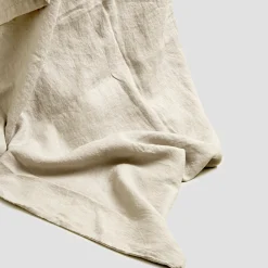 Oatmeal Linen Blend Flat Sheet