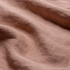 Warm Clay Linen Blend Pillowcase (Pair)